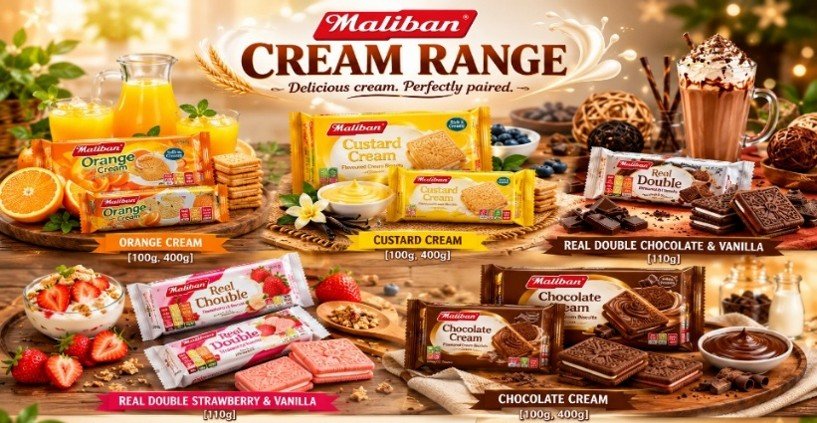Cream range